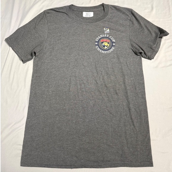NHL Other - Florida Panthers 2025 Stanley Cup Champions Quest For Cup NHL Shirt Mens S NEW